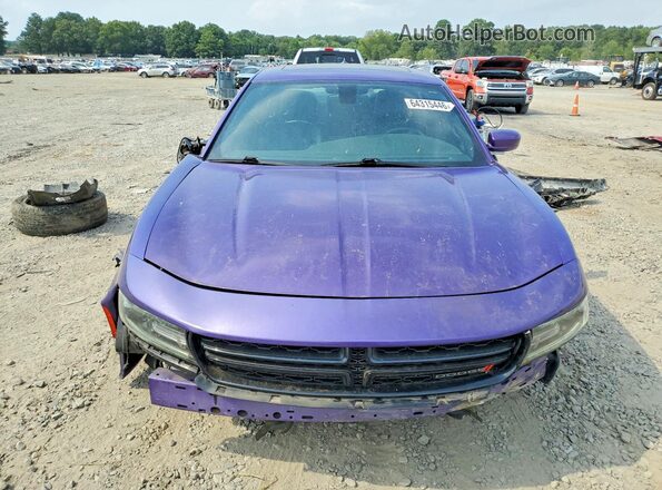 2C3CDXCT0GH155500 2016 DODGE CHARGER Purple Вид спереду