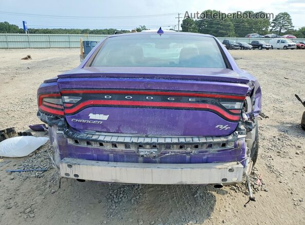 2C3CDXCT0GH155500 2016 DODGE CHARGER Purple Вид ззаду