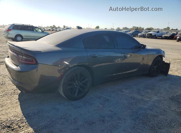 2C3CDXCT0GH333051 2016 DODGE CHARGER Gray Задня права чверть