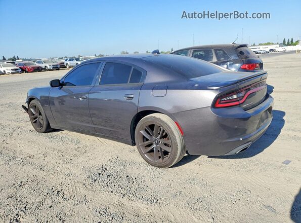 2C3CDXCT0GH333051 2016 DODGE CHARGER Gray Задня ліва чверть