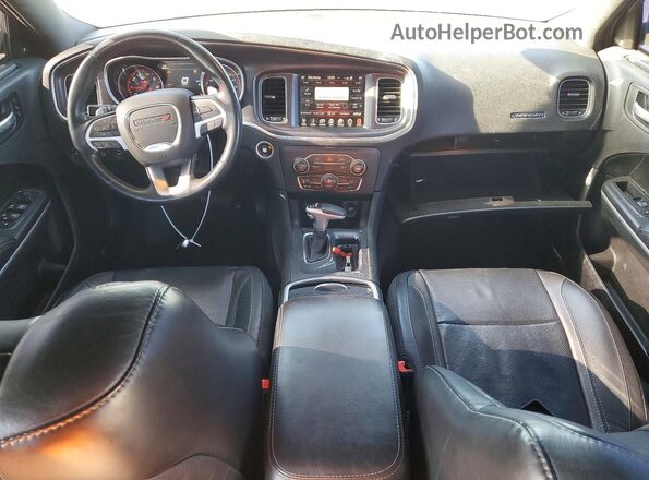 2C3CDXCT0GH333051 2016 DODGE CHARGER Gray Вид панелі приладів