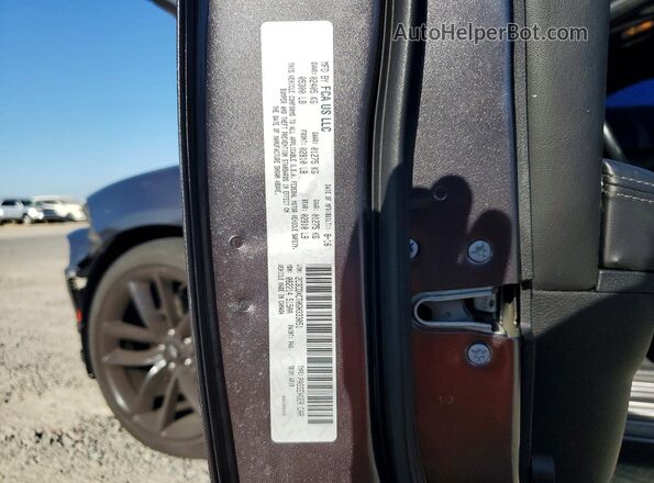 2C3CDXCT0GH333051 2016 DODGE CHARGER Gray Вид підкапотного простору