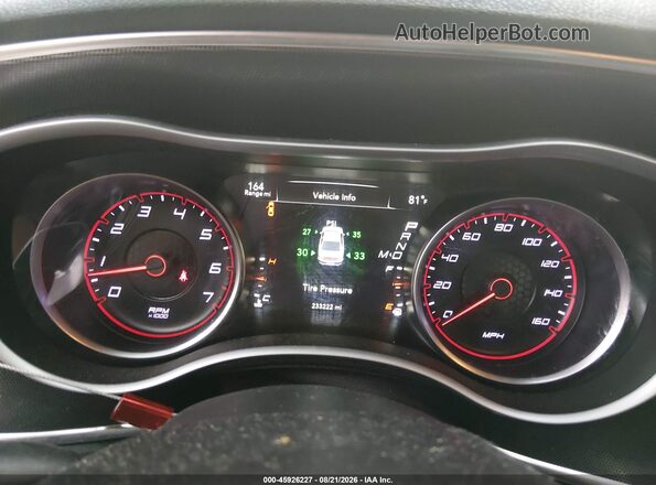 2C3CDXCT0GH339562 2016 DODGE CHARGER Gray Vista de los asientos traseros