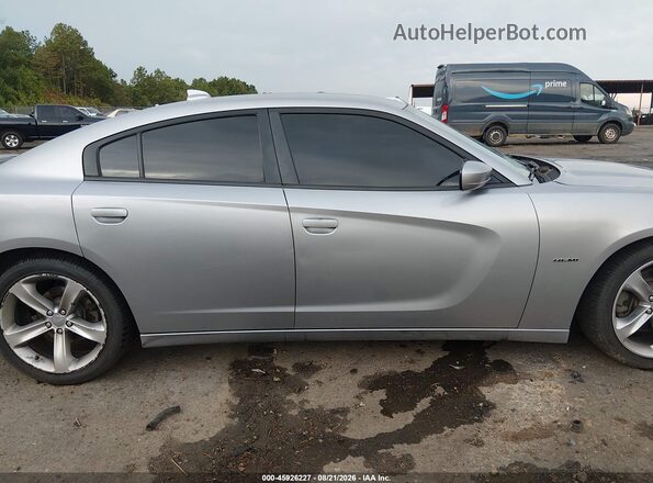 2C3CDXCT0GH339562 2016 DODGE CHARGER Gray Vista interior trasera