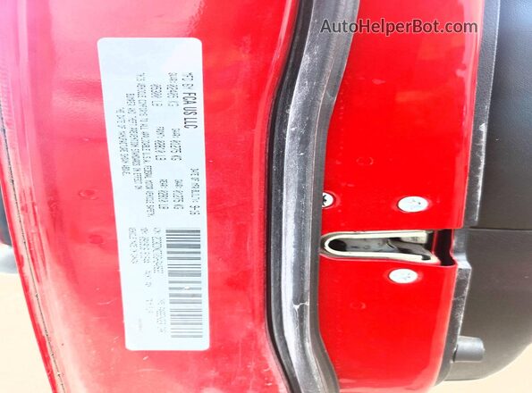 2C3CDXCT0GH340632 2016 DODGE CHARGER Red Widok komory silnika