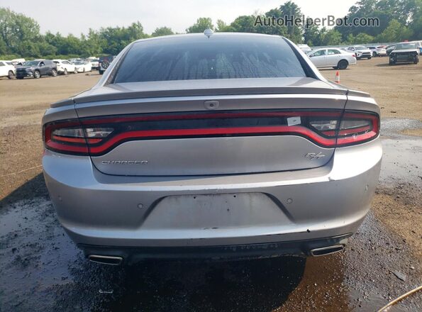 2C3CDXCT0JH142463 2018 DODGE CHARGER Silver Widok z tyłu
