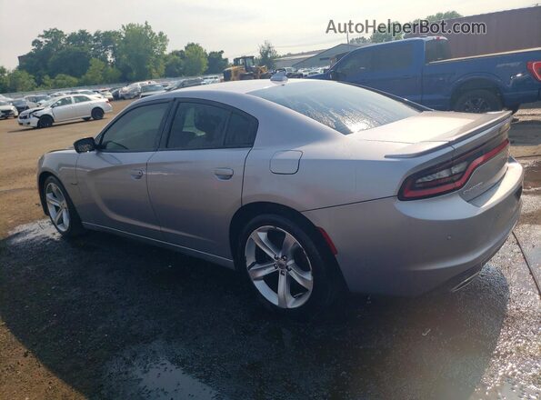2C3CDXCT0JH142463 2018 DODGE CHARGER Silver Tył lewy