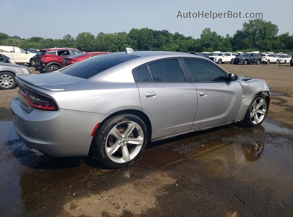 2C3CDXCT0JH142463 2018 DODGE CHARGER Silver Tył prawy
