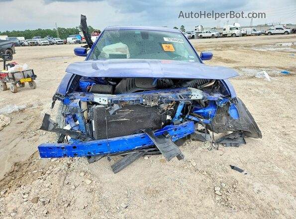 2C3CDXCT0JH163362 2018 DODGE CHARGER Blue Вид спереду
