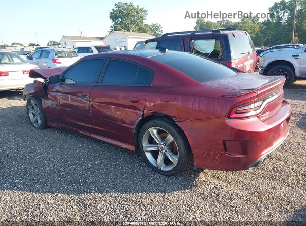 2C3CDXCT0JH201009 2018 DODGE CHARGER Темно-бордовый Задняя левая четверть
