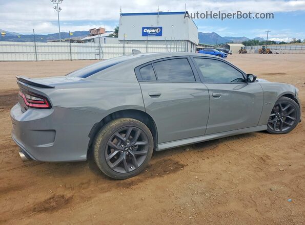 2C3CDXCT0KH634752 2019 DODGE CHARGER Gray Задня права чверть