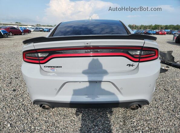 2C3CDXCT0NH138242 2022 DODGE CHARGER Серый Вид сзади