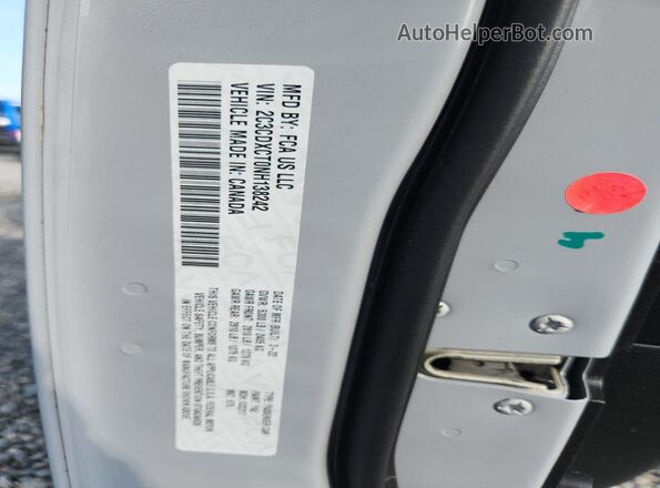 2C3CDXCT0NH138242 2022 DODGE CHARGER Серый Вид наклейки с VIN-кодом