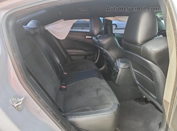 2C3CDXCT0NH138242 2022 DODGE CHARGER Серый Вид задних сидений