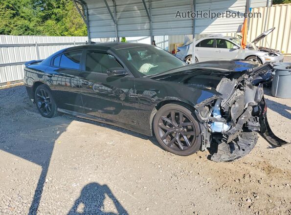 2C3CDXCT0NH145899 2022 DODGE CHARGER Black Przód prawy
