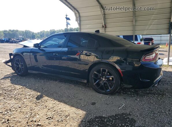 2C3CDXCT0NH145899 2022 DODGE CHARGER Black Tył lewy