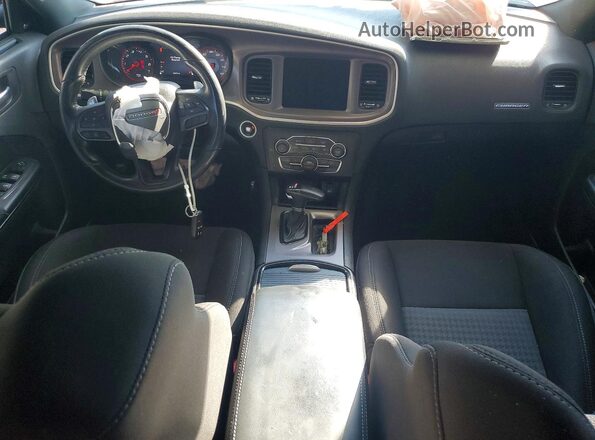 2C3CDXCT0NH145899 2022 DODGE CHARGER Black Widok deski rozdzielczej