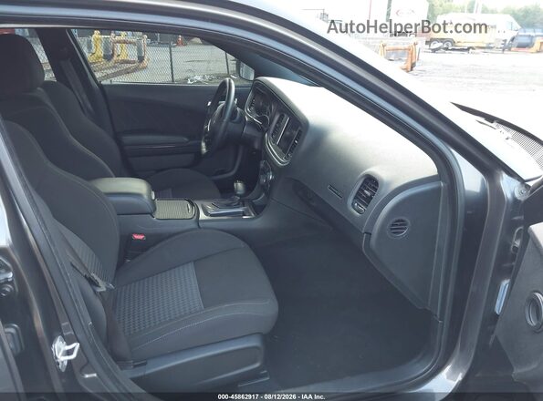 2C3CDXCT0NH170348 2022 DODGE CHARGER Серый Вид салона спереди