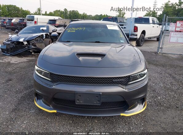 2C3CDXCT0NH170348 2022 DODGE CHARGER Серый Вид спереди