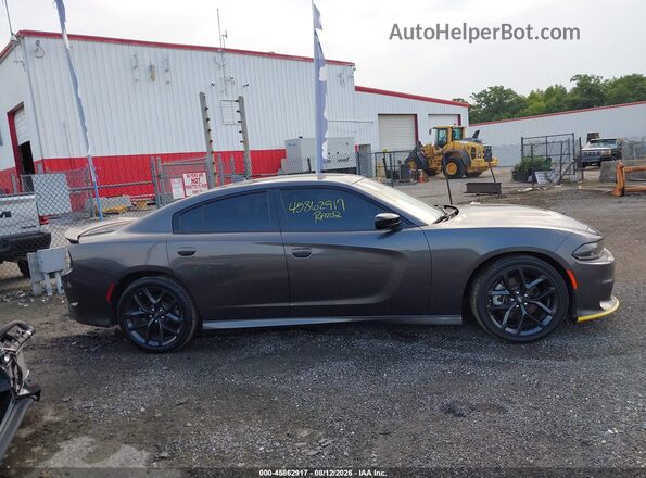 2C3CDXCT0NH170348 2022 DODGE CHARGER Серый Вид задней части салона