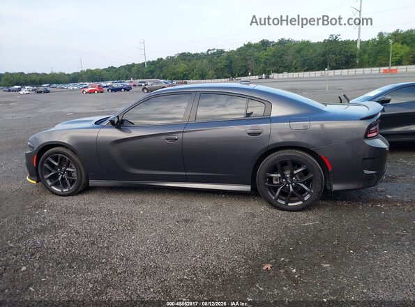 2C3CDXCT0NH170348 2022 DODGE CHARGER Серый Панорамный вид салона 360°