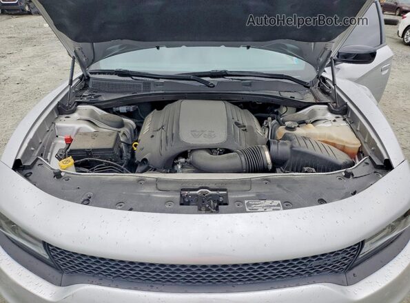 2C3CDXCT0PH598004 2023 DODGE CHARGER Серебряный Вид задней части салона