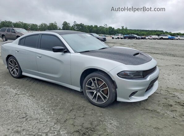 2C3CDXCT0PH598004 2023 DODGE CHARGER Серебряный Передняя правая четверть