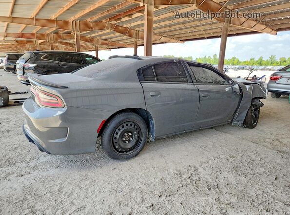 2C3CDXCT0PH616386 2023 DODGE CHARGER Gray Trasero derecho
