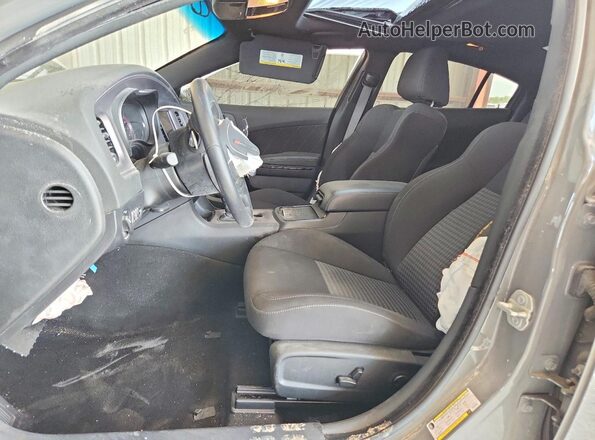 2C3CDXCT0PH616386 2023 DODGE CHARGER Gray Vista interior delantera