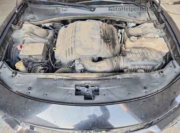 2C3CDXCT1HH667445 2017 DODGE CHARGER Black Vista interior trasera