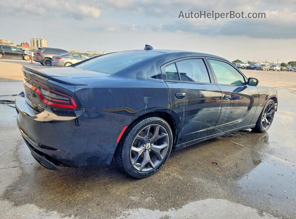 2C3CDXCT1HH667445 2017 DODGE CHARGER Black Trasero derecho