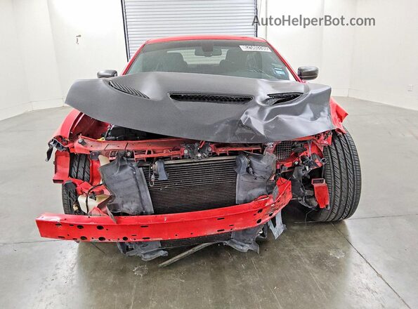 2C3CDXCT1JH155772 2018 DODGE CHARGER Red Widok z przodu