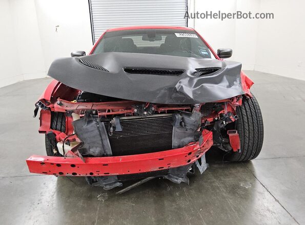 2C3CDXCT1JH155772 2018 DODGE CHARGER Red Widok wnętrza 360 stopni