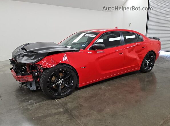 2C3CDXCT1JH155772 2018 DODGE CHARGER Red 