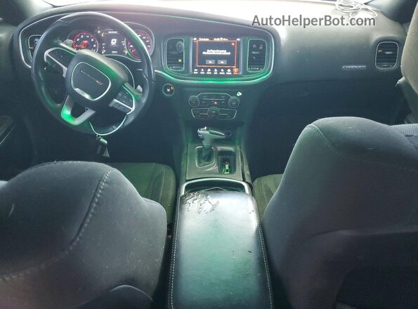 2C3CDXCT1JH194748 2018 DODGE CHARGER Silver წინა პანელის ხედი