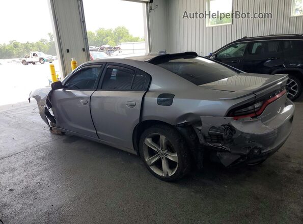 2C3CDXCT1JH194748 2018 DODGE CHARGER Silver უკანა მარცხენა