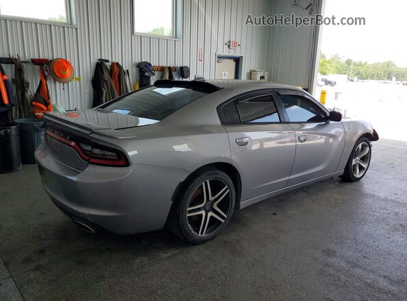 2C3CDXCT1JH194748 2018 DODGE CHARGER Silver უკანა მარჯვენა