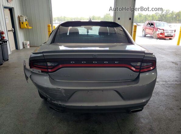 2C3CDXCT1JH194748 2018 DODGE CHARGER Silver უკანა ხედი