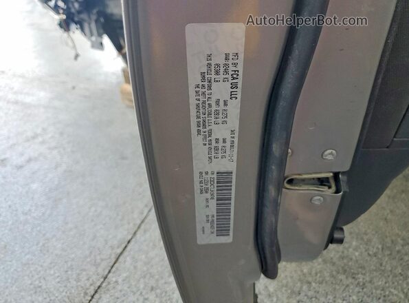 2C3CDXCT1JH194748 2018 DODGE CHARGER Silver VIN კოდის სტიკერის ხედი