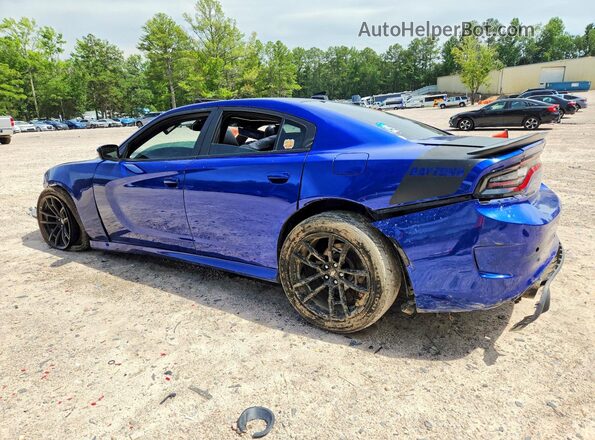 2C3CDXCT1KH540895 2019 DODGE CHARGER Blue Tył lewy