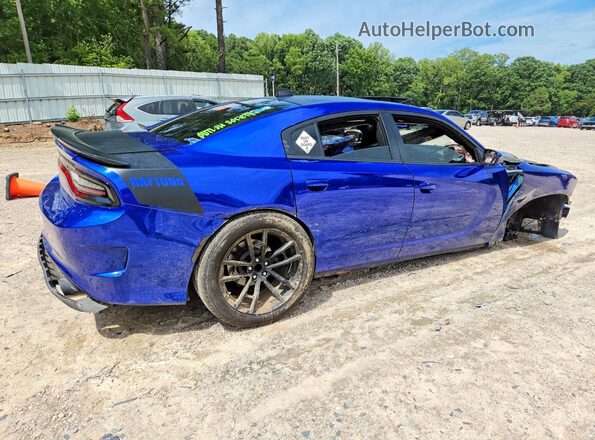 2C3CDXCT1KH540895 2019 DODGE CHARGER Blue Tył prawy