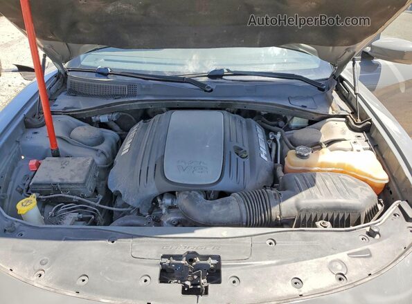 2C3CDXCT1KH575646 2019 DODGE CHARGER Gray Vista interior trasera