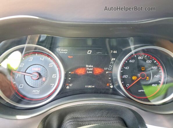 2C3CDXCT1KH575646 2019 DODGE CHARGER Gray Vista del cuadro de instrumentos