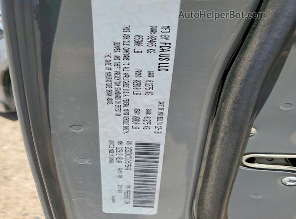 2C3CDXCT1KH575646 2019 DODGE CHARGER Gray Vista del compartimento del motor