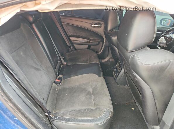 2C3CDXCT1LH150123 2020 DODGE CHARGER Blue Vista de los asientos traseros