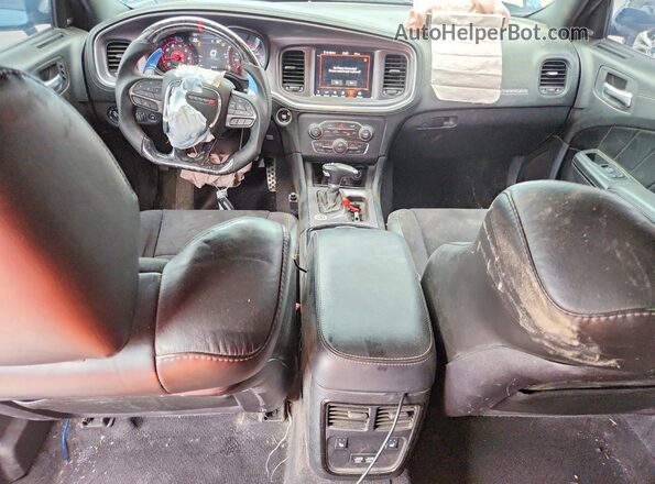 2C3CDXCT1LH150123 2020 DODGE CHARGER Blue Vista del salpicadero