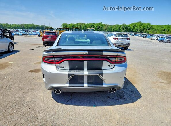 2C3CDXCT1LH248634 2020 DODGE CHARGER Silver Հետևի տեսք