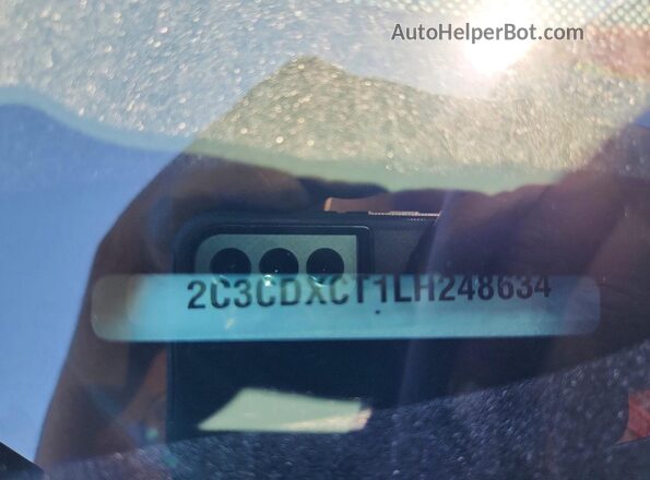 2C3CDXCT1LH248634 2020 DODGE CHARGER Silver Շարժիչի բաժամունքի տեսք