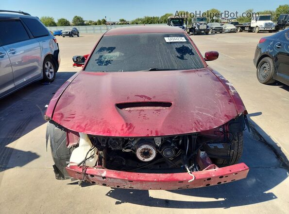 2C3CDXCT1MH556520 2021 DODGE CHARGER Burgundy Вид спереду