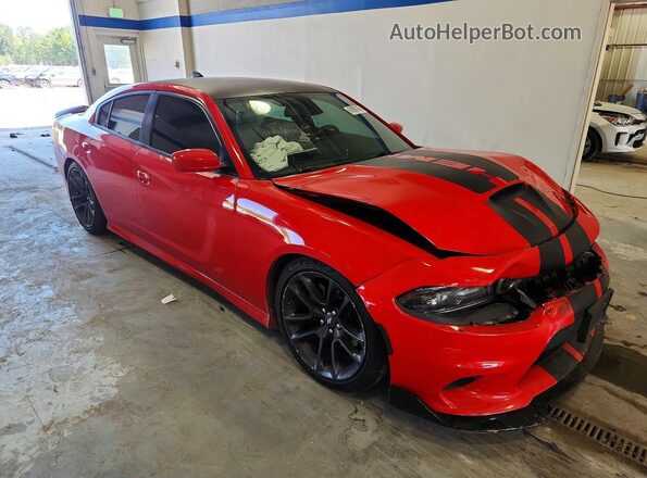 2C3CDXCT1MH594717 2021 DODGE CHARGER Red წინა მარჯვენა